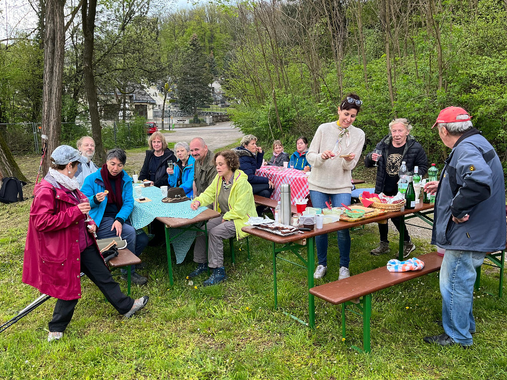 Fröhlicher Ausklang mit Picknick